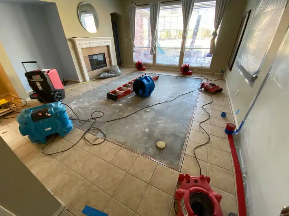 water damage restoration service Lake Clarke Shores